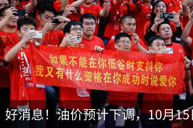 好消息！油价预计下调，10月15日24时调价，92、95号多少钱？